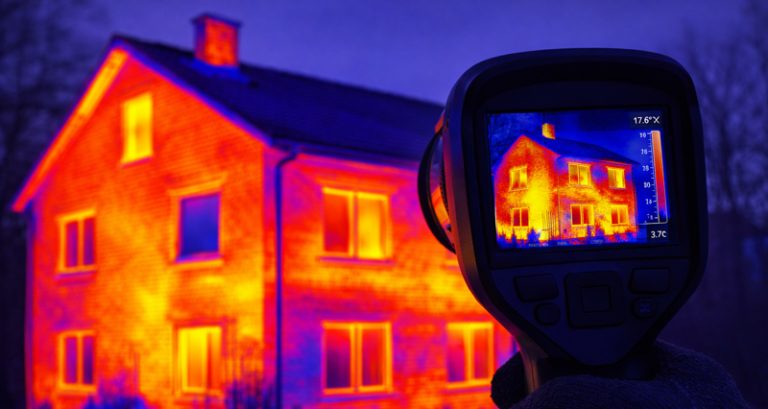 Hőkamerás vizsgálat, hőtérkép